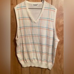 Vintage LaMode Du Golf Sweater Vest Mens size XXL